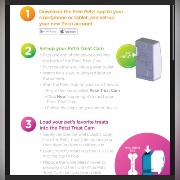 🙋🏻‍♀️🚛MOVING SALE!🛍️SHOP & SAVE📦📫Petzi Treat Dispensing Pet Camera🌟🐾🐶 - Picture 8 of 11